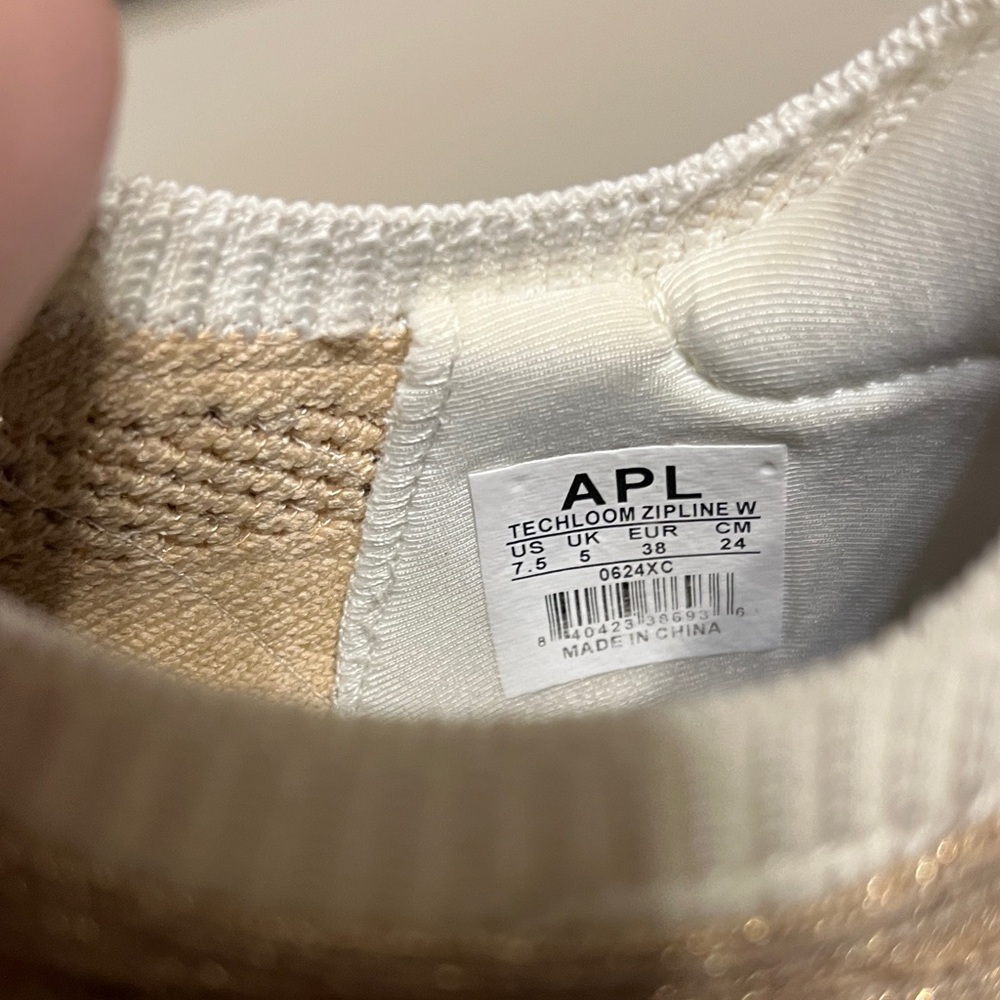 APL X Nastia Liuken TechLoom Zipline Sneakers - Champagne Metallic - Picture 5 of 16